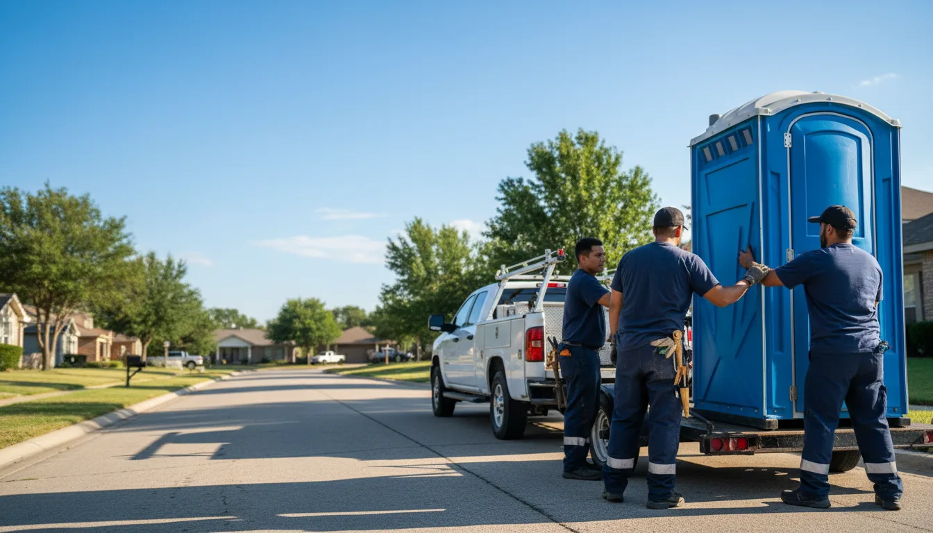 Portable Toilet Rental in University Park, TX near me